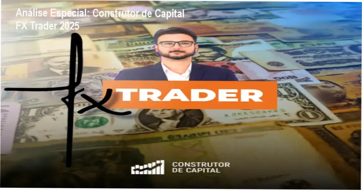Capa informativa sobre o tema Construtor de Capital FX Trader 2025