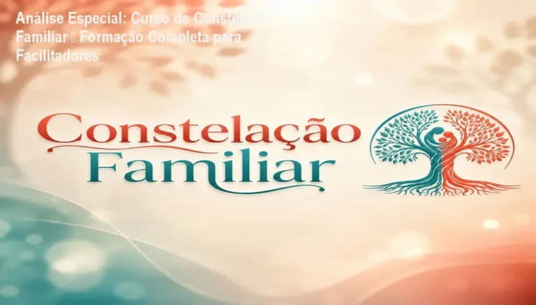 Capa informativa sobre o tema Curso de Constelação Familiar – Formação Completa para Facilitadores