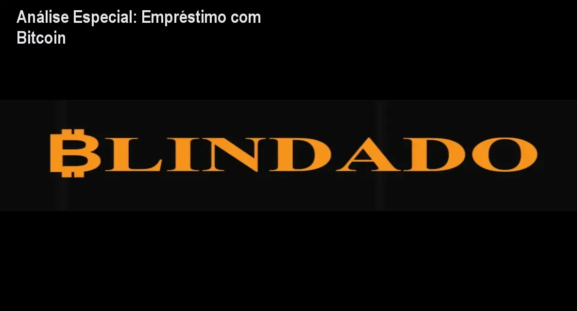 Capa informativa sobre o tema Empréstimo com Bitcoin