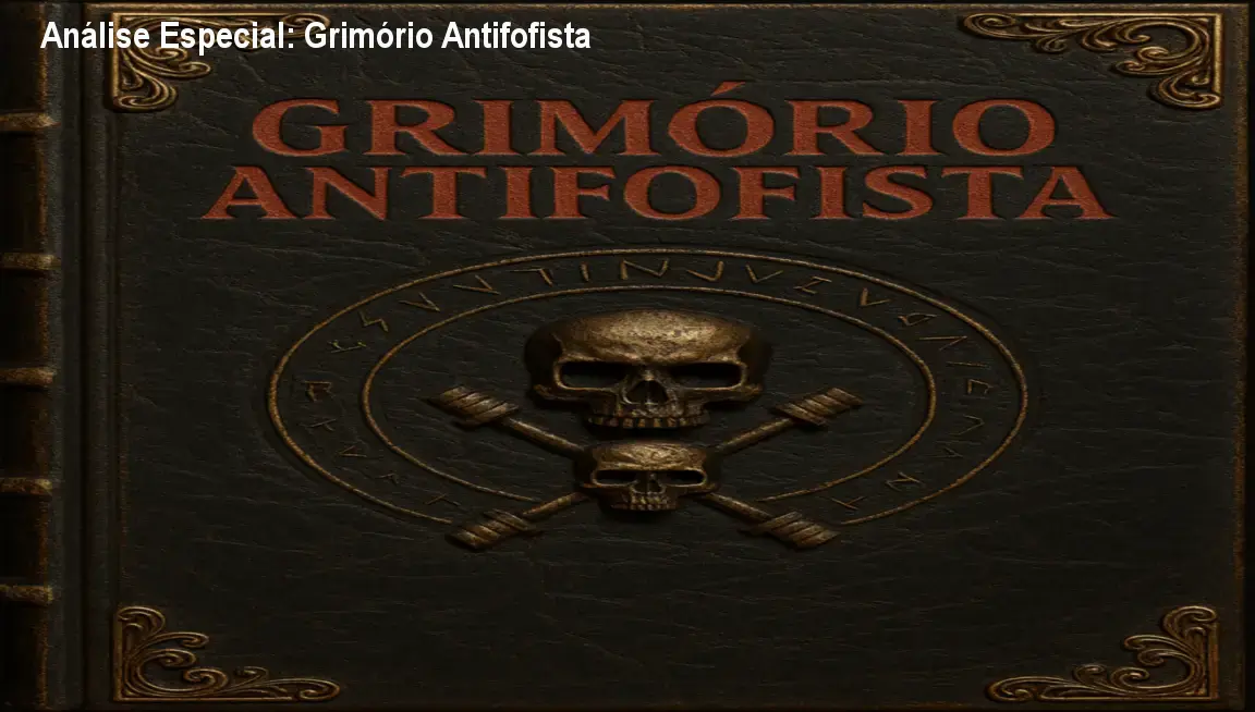 Capa informativa sobre o tema Grimório Antifofista