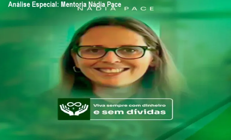 Capa informativa sobre o tema Mentoria Nádia Pace