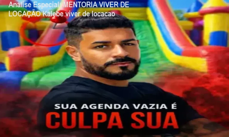 Capa informativa sobre o tema MENTORIA VIVER DE LOCAÇÃO Kalebe viver de locacao