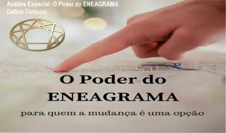 Capa informativa sobre o tema O Poder do ENEAGRAMA Dalton Cortucci