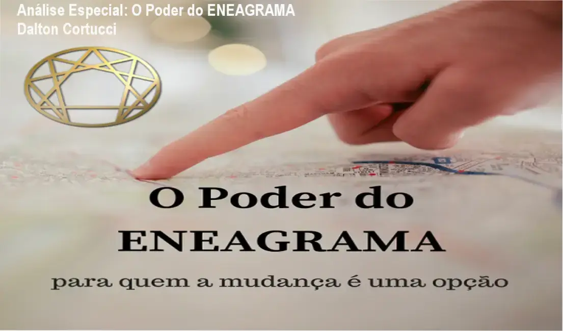 Capa informativa sobre o tema O Poder do ENEAGRAMA Dalton Cortucci