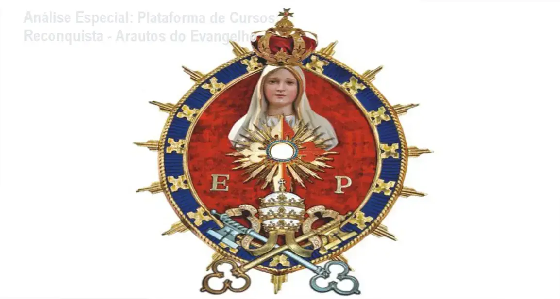 Capa informativa sobre o tema Plataforma de Cursos Reconquista - Arautos do Evangelho