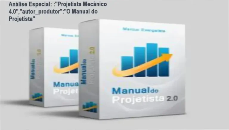 Capa informativa sobre o tema :"Projetista Mecânico 4.0","autor_produtor":"O Manual do Projetista"