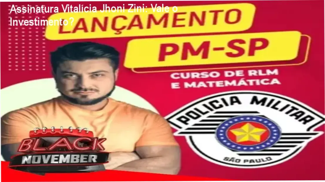 Prof. Jhoni Zini – método vitalício que garante domínio em exatas e aprovação em concursos