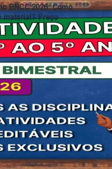 Atividades 1º ao 5º ano BNCC 2026: Como acabar com a falta de material? Preço