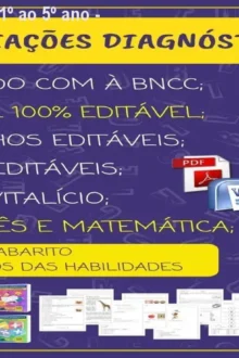 Avaliação Diagnóstica 1º ao 5º ano - Kit Só Escola BNCC