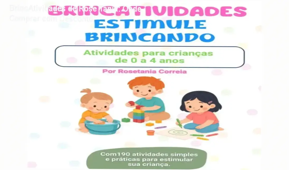BrincAtividades de Rose Tania – cupom de desconto para compra segura