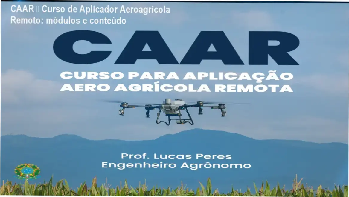 CAAR Lucas Fernando Peres módulos, aulas e conteúdo programático