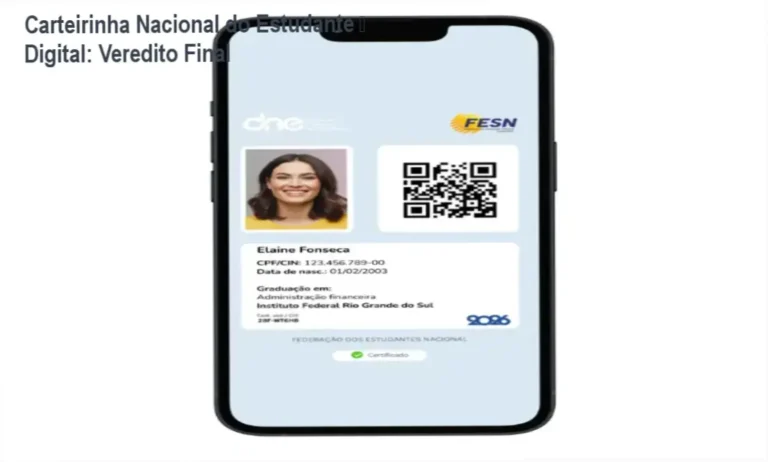 Carteirinha Nacional do Estudante Digital – conclusão e recomendação de compra