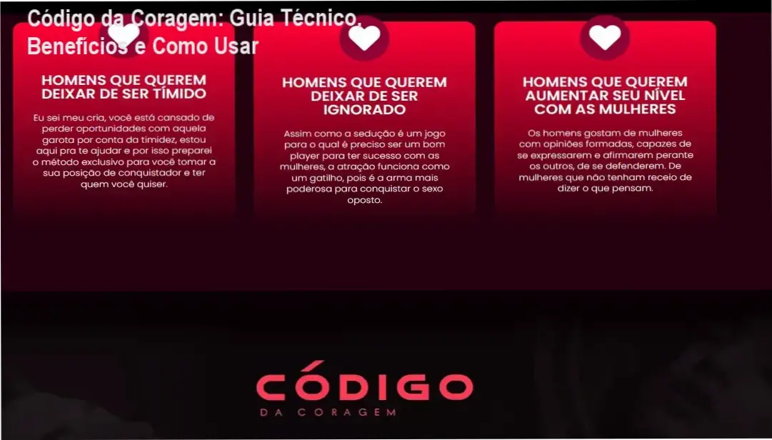 Capa do Código da Coragem mostrando foco em inteligência emocional e liderança