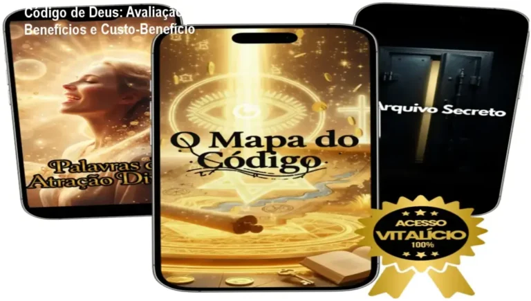 Imagem ilustrativa do curso Código de Deus mostrando mapa de transformação pessoal