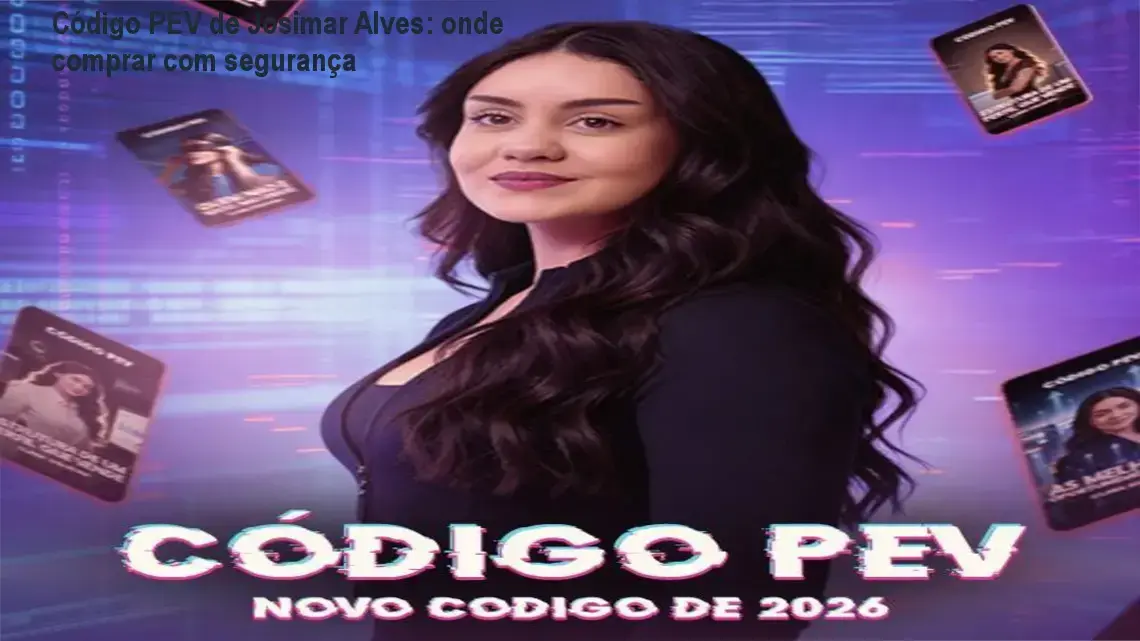 Código PEV Josimar Alves cupom desconto