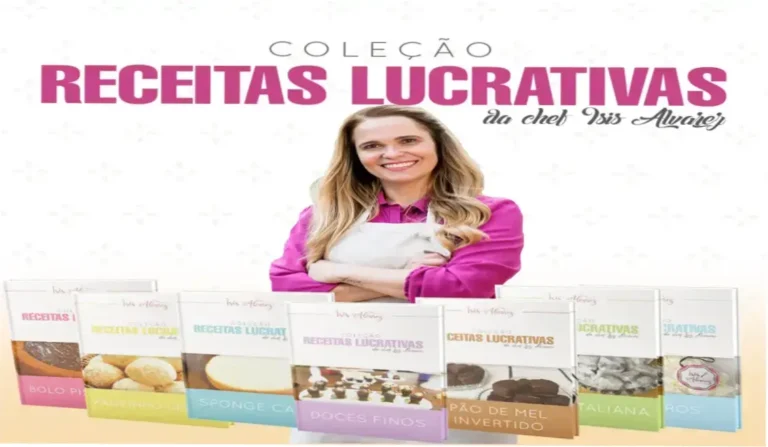 Coleção Receitas Lucrativas da Chef Ísis Alvarez – cronograma de 4h de dedicação