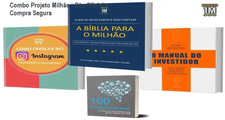 Combo Projeto Milhão – página oficial para compra segura