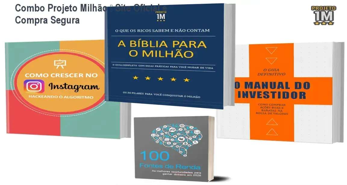 Combo Projeto Milhão – página oficial para compra segura