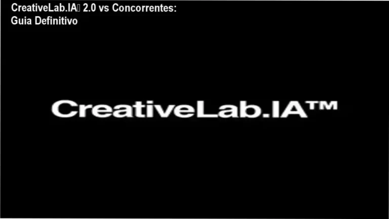 CreativeLab.IA™ 2.0 de João Alonso Leite comparado a concorrentes e alternativas de IA