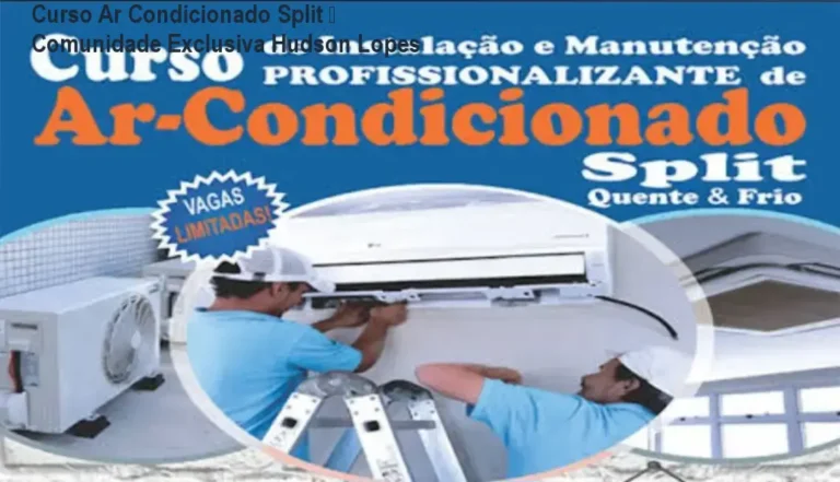 Curso Ar Condicionado Split de Hudson Lopes – comunidade de alunos e networking