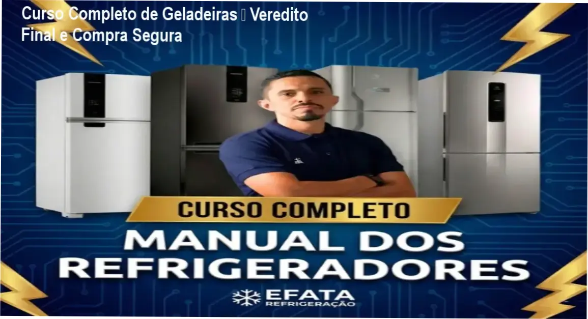 Curso Completo de Refrigeradores por Efata Refrigeração – conclusão e recomendação de compra
