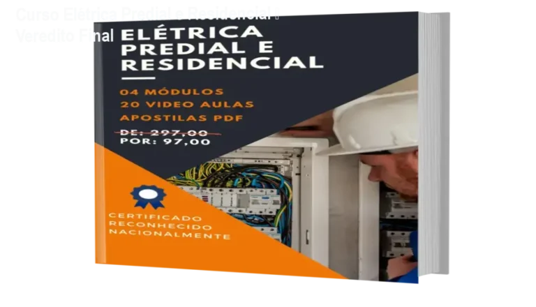 Curso Elétrica Predial e Residencial – conclusão e recomendação de compra