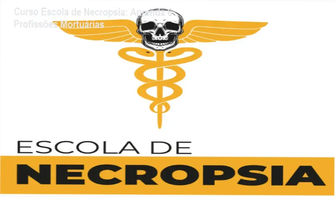 Imagem ilustrando o Curso Escola de Necropsia com certificado digital e módulos online