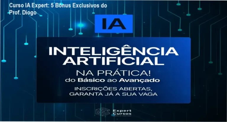 Curso IA Expert do Prof. Diogo com bônus e materiais complementares