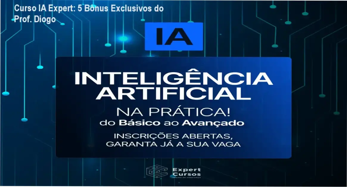 Curso IA Expert do Prof. Diogo com bônus e materiais complementares