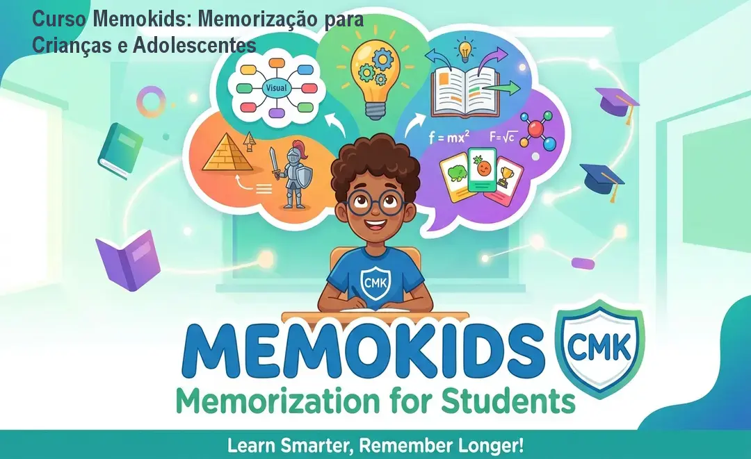 Curso Memokids: Memorização para Crianças e Adolescentes