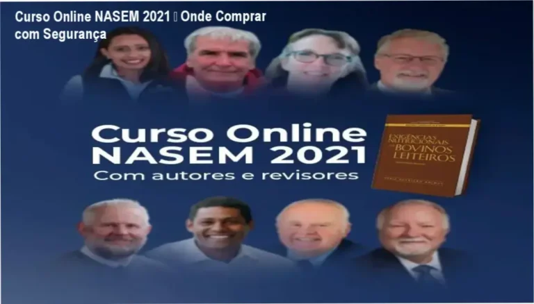 Curso Online NASEM 2021 cupom desconto