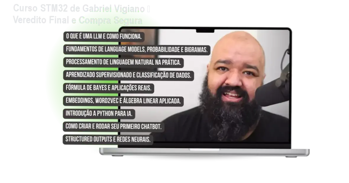 Curso STM32 de Gabriel Vigiano – conclusão e recomendação de compra