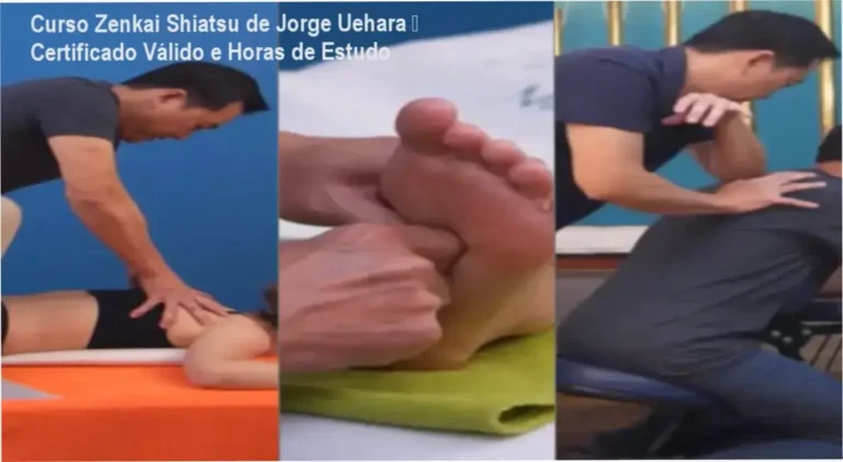Curso de Shiatsu + Reflexoterapia + Quick Massagem de Jorge Uehara – certificado oficial