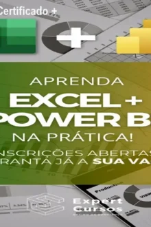 Curso Excel & Power BI – Certificado + 60h de Aulas