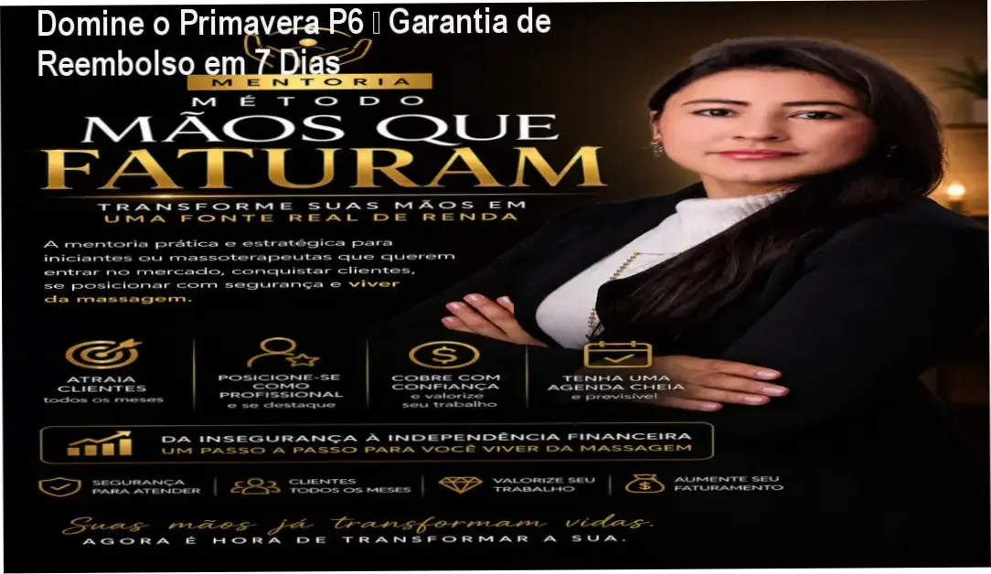 Domine o Primavera P6 – Gleidson de Assis Gonçalves – política de reembolso e garantia