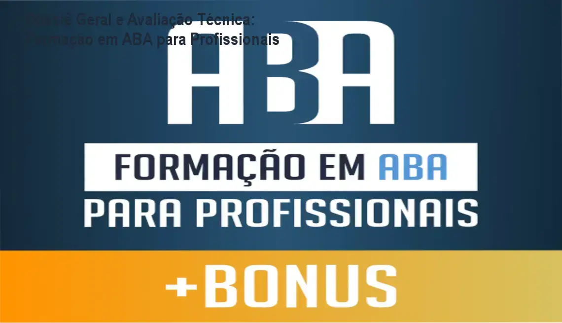 Gráfico de desempenho técnico do ecossistema Formação em ABA para Profissionais