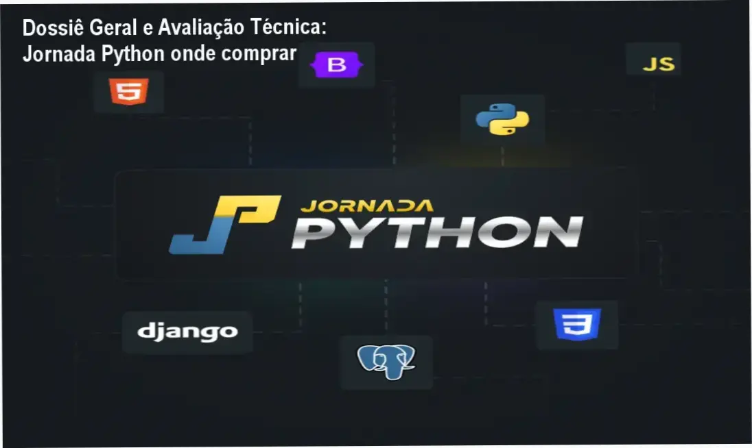 Gráfico de desempenho técnico do ecossistema Jornada Python onde comprar