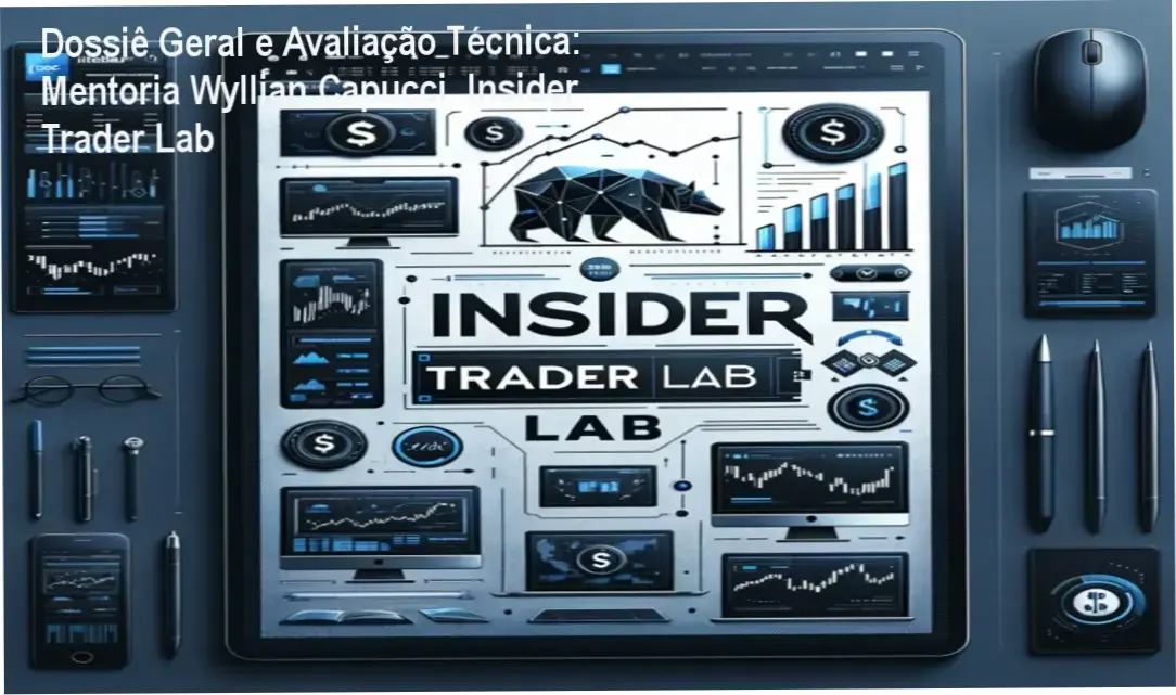 Gráfico de desempenho técnico do ecossistema Mentoria Wyllian Capucci Insider Trader Lab