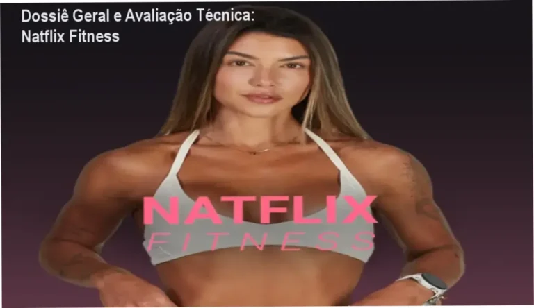 Gráfico de desempenho técnico do ecossistema Natflix Fitness