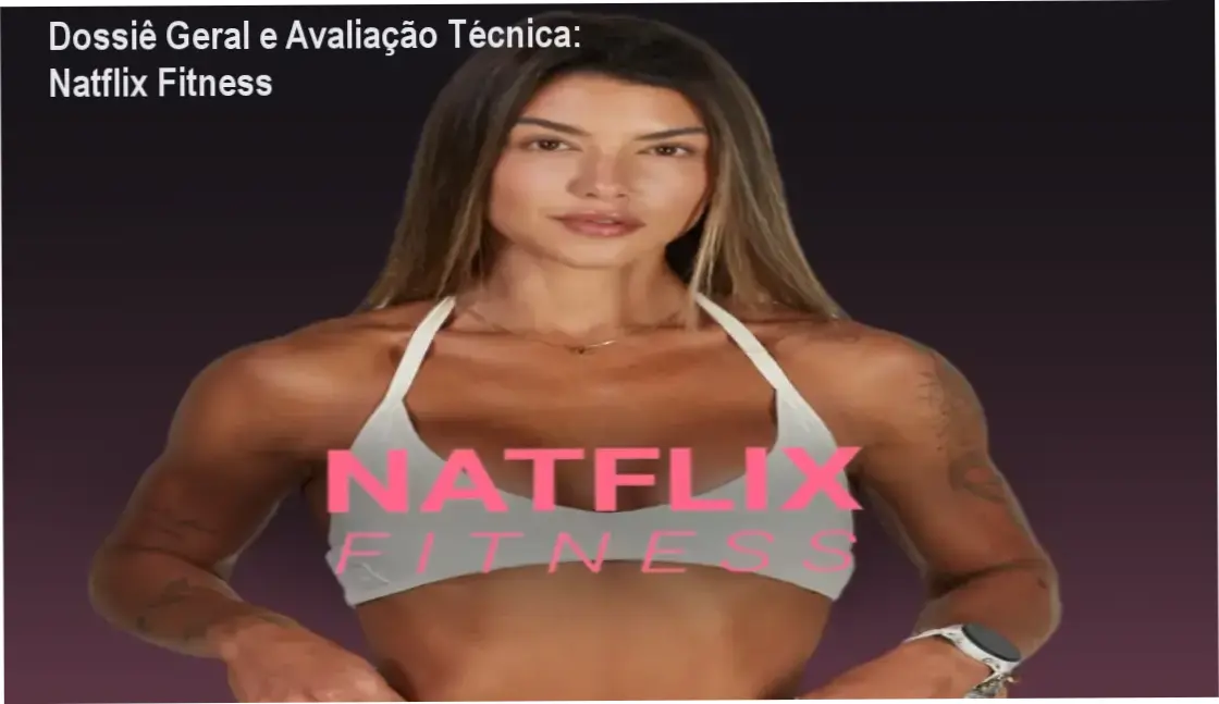 Gráfico de desempenho técnico do ecossistema Natflix Fitness