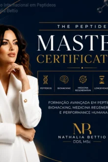 Certificação Internacional em Peptídeos – Dra Nathalia Bettio