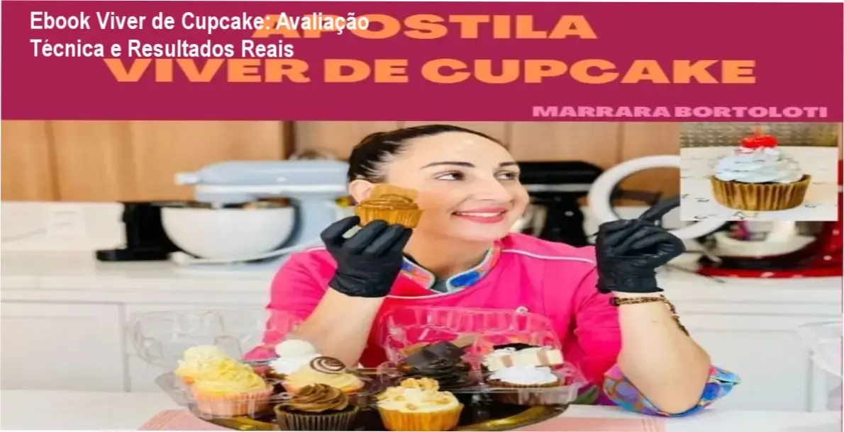 Ebook Viver de Cupcake – resultados reais e experiência prática da autora