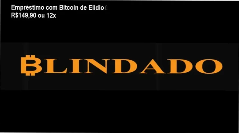 Empréstimo com Bitcoin de Elidio – custo-benefício e valor percebido