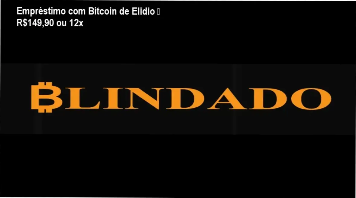 Empréstimo com Bitcoin de Elidio – custo-benefício e valor percebido