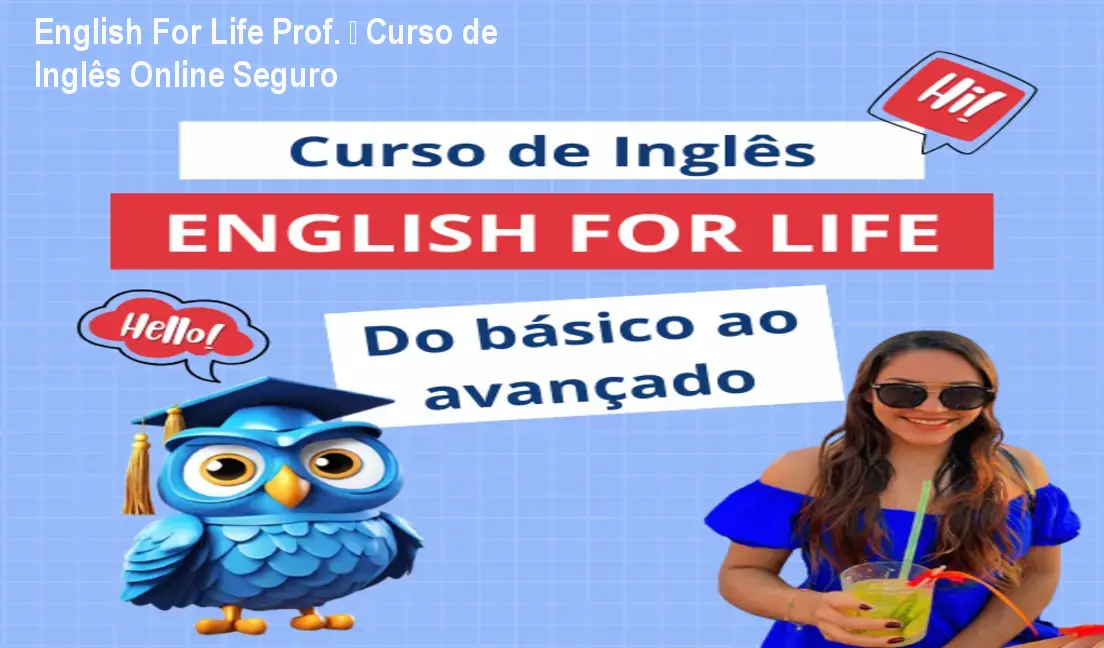 English For Life Prof. – Curso de Inglês Online Seguro