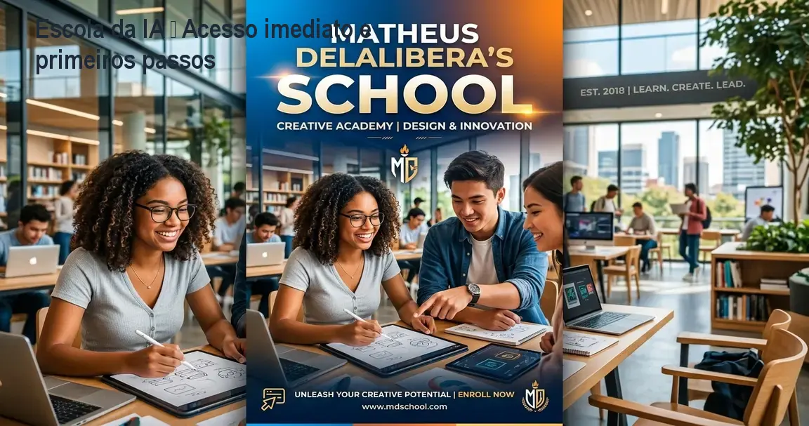 Escola da IA – Acesso imediato e primeiros passos