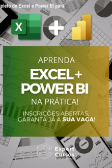 Curso completo de Excel e Power BI para iniciantes