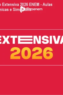 Curso Extensiva 2026 ENEM - Aulas Dinâmicas e Simulados