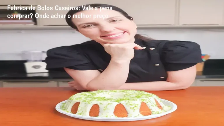 Imagem ilustrando o curso Fábrica de Bolos Caseiros, mostrando uma mulher preparando bolos em casa para gerar renda extra
