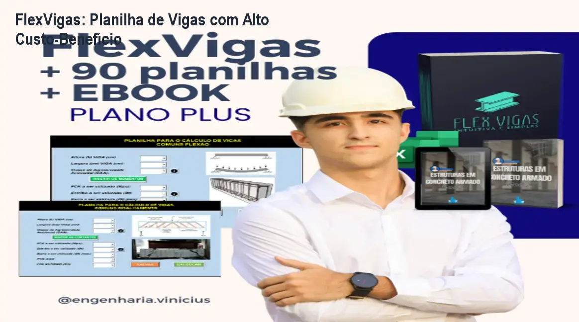 FlexVigas: Planilha de Vigas com Alto Custo‑Benefício